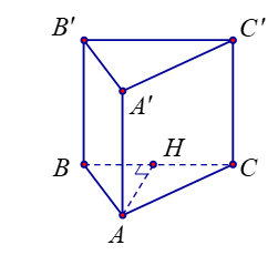 Cho Lăng Trụ Tam Giác đều $ABC.A\prime B\prime C\prime $ Có Cạnh ...